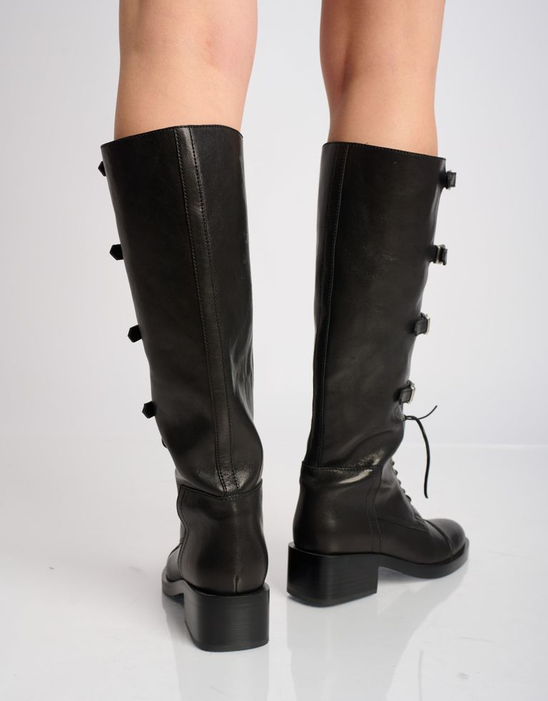 נעלי נשים - Jeffrey Campbell - מגפיים SHAMBLE - שחור4