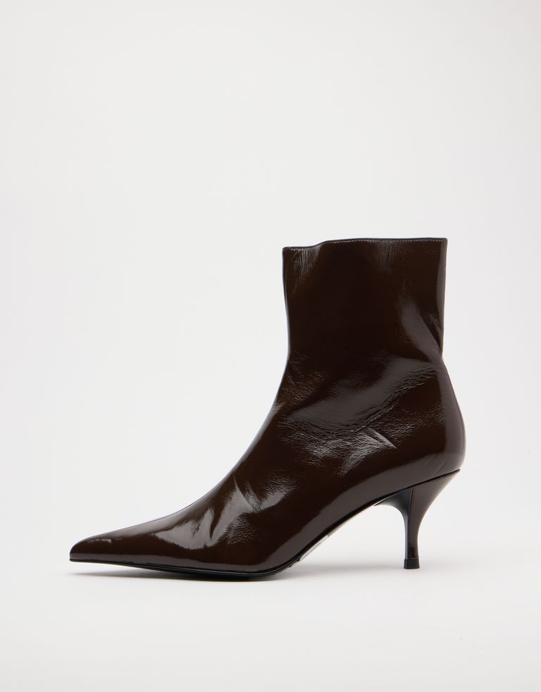 נעלי נשים - Jeffrey Campbell - מגפוני עקב SINDEE - חום2