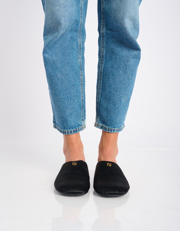 נעלי נשים - Bibi lou - כפכפים שטוחים MARANTA - שחור2