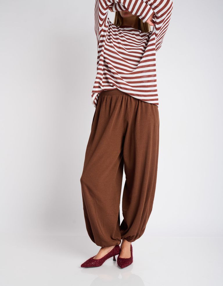 נעלי נשים - Bibi lou - נעלי סירה עם עקב LOBELIA - בורדו2