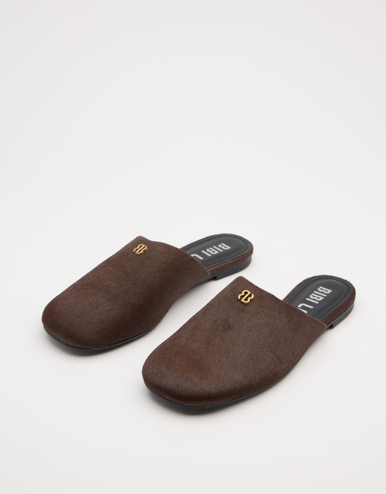 נעלי נשים - Bibi lou - כפכפים שטוחים MARANTA - חום כהה2