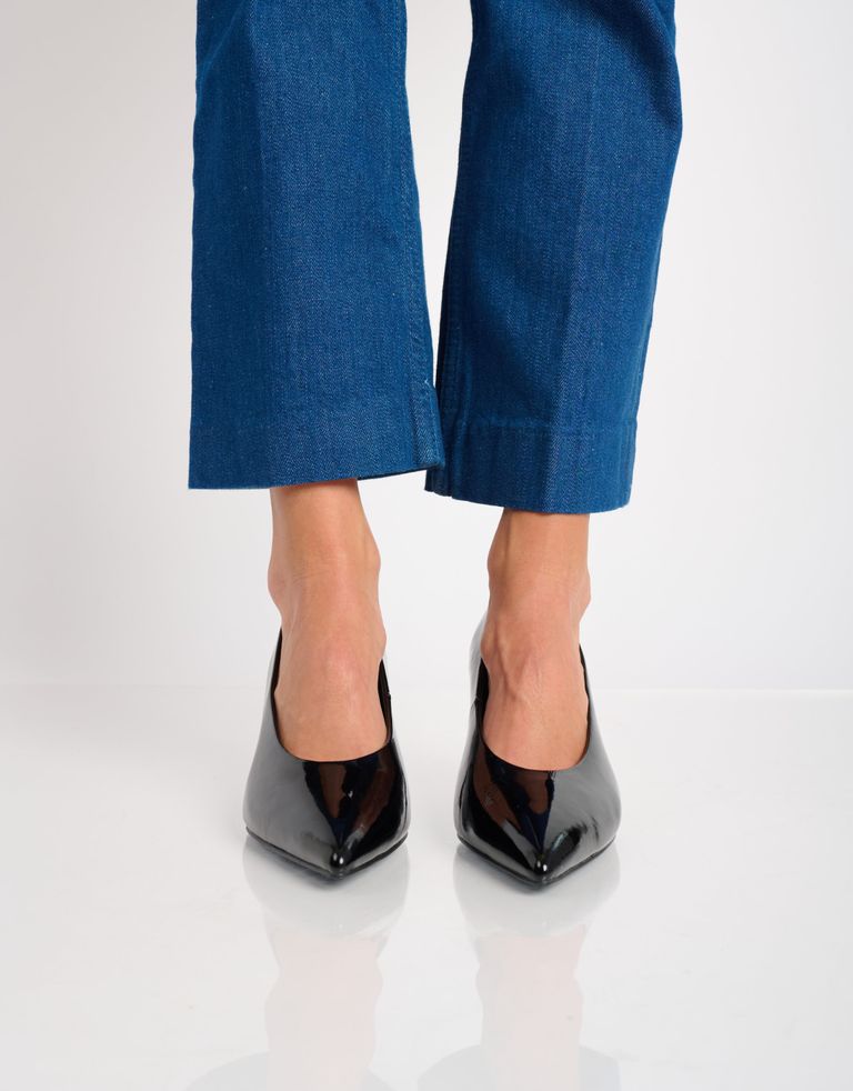 נעלי נשים - Bibi lou - נעלי סירה עקב גבוה TIARE - שחור4