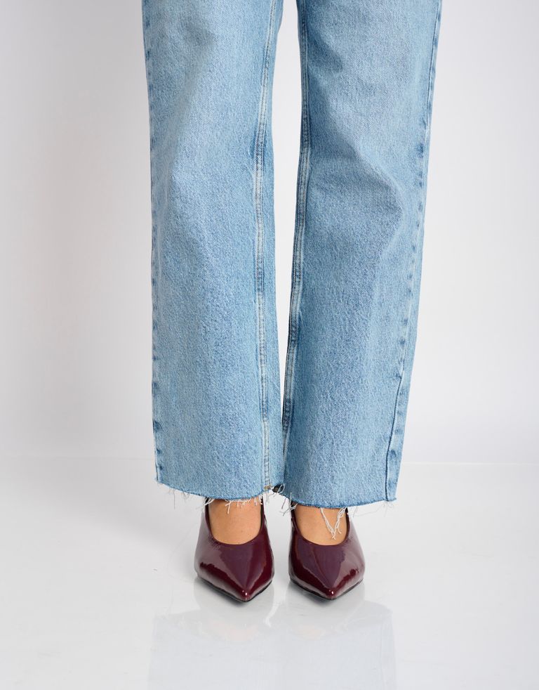 נעלי נשים - Bibi lou - נעלי סירה TIARE - בורדו3