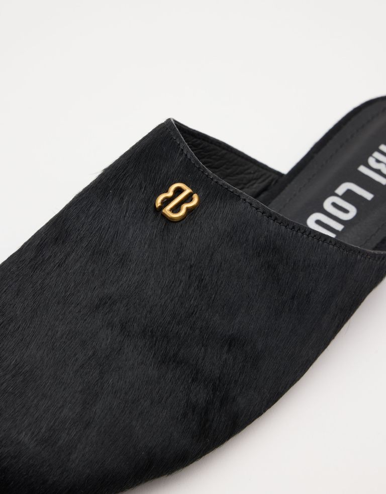 נעלי נשים - Bibi lou - כפכפים שטוחים MARANTA - שחור4