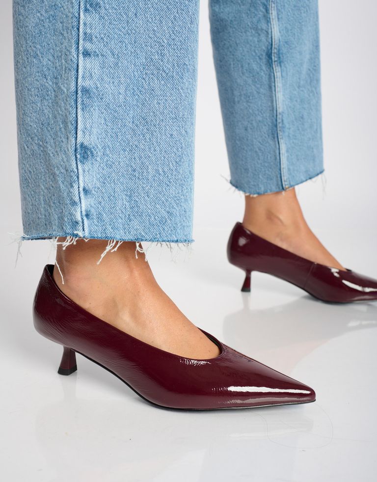 נעלי נשים - Bibi lou - נעלי סירה TIARE - בורדו4