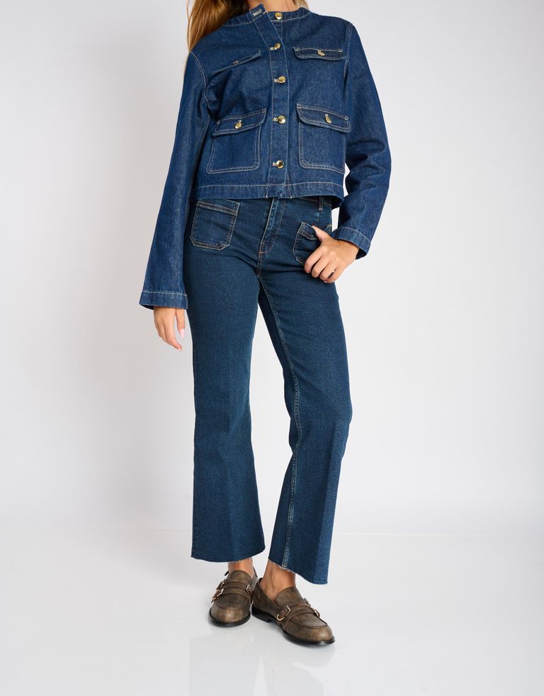 נעלי נשים - Bibi lou - נעלי מוקסין ANAIS - חום כהה3