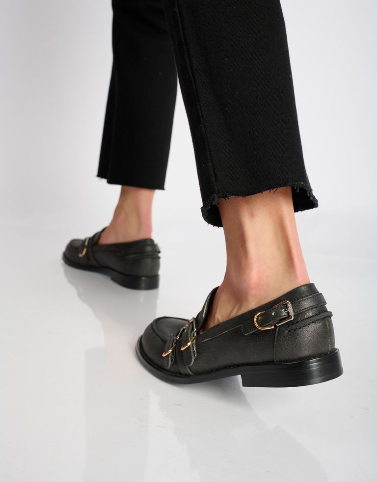 נעלי נשים - Bibi lou - נעלי מוקסין ANAIS - שחור3