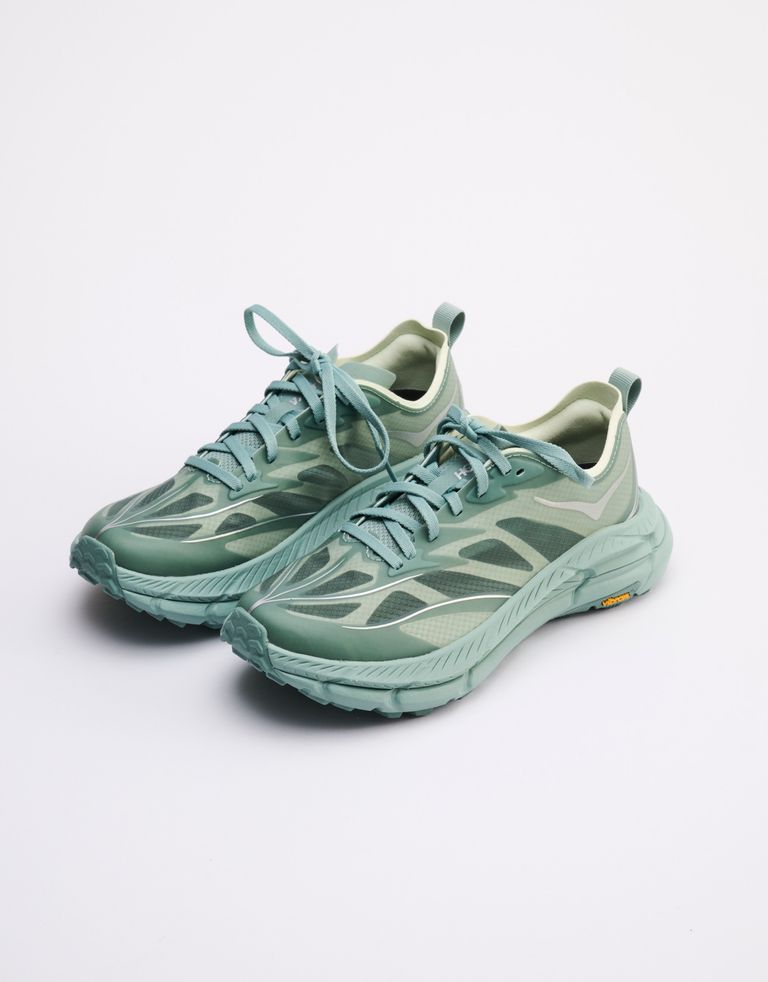 נעלי נשים - Hoka - סניקרס MAFATE SPEED LITE - ירוק1