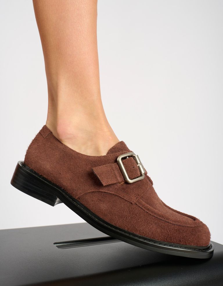 נעלי נשים - Bibi lou - נעלי מוקסין VEGA - חום כהה2