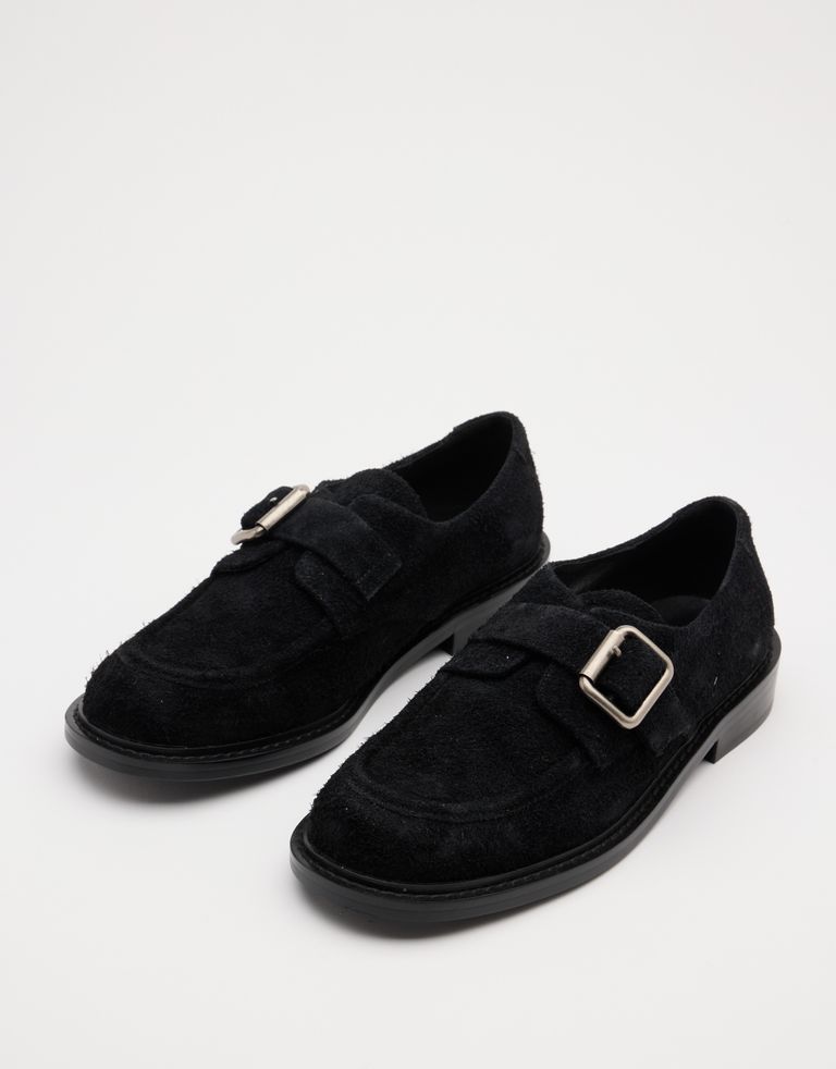 נעלי נשים - Bibi lou - נעלי מוקסין VEGA - שחור2