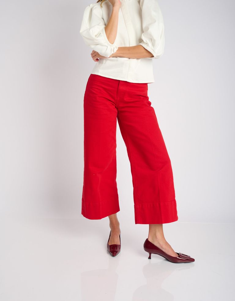 נעלי נשים - Bibi lou - נעלי סירה עם עקב BONNIE - בורדו3