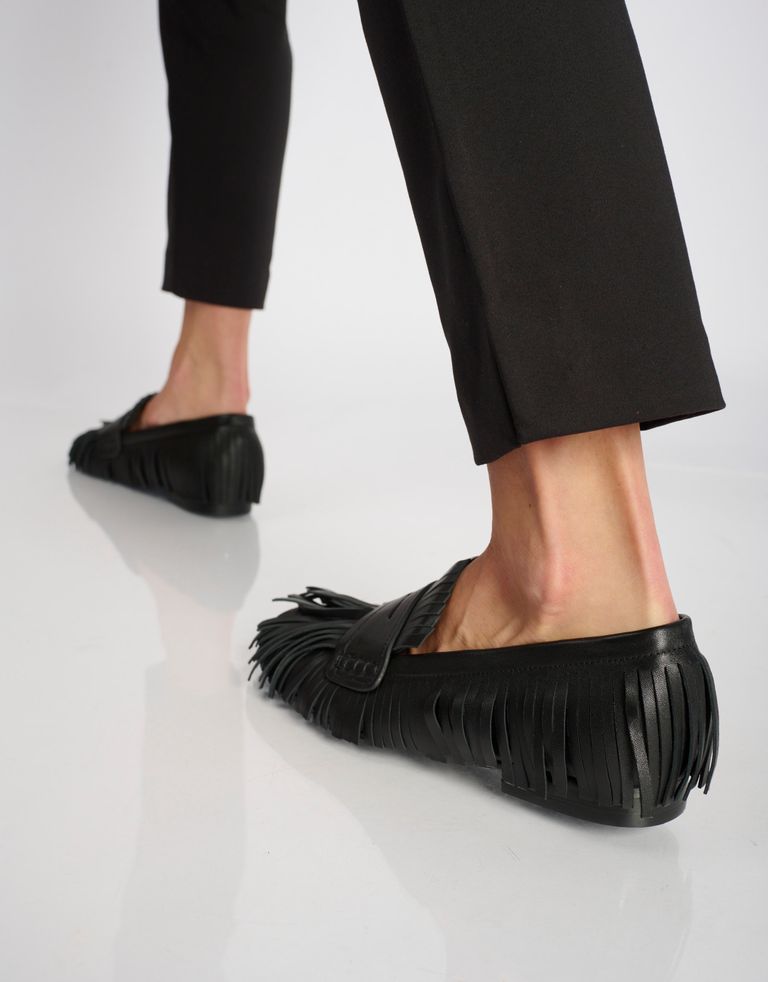 נעלי נשים - Bibi lou - נעלי מוקסין MIZAR - שחור4