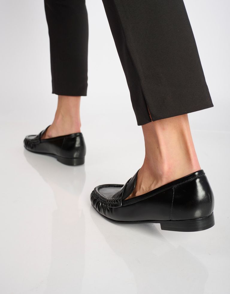 נעלי נשים - Bibi lou - נעלי מוקסין LYRA - שחור4