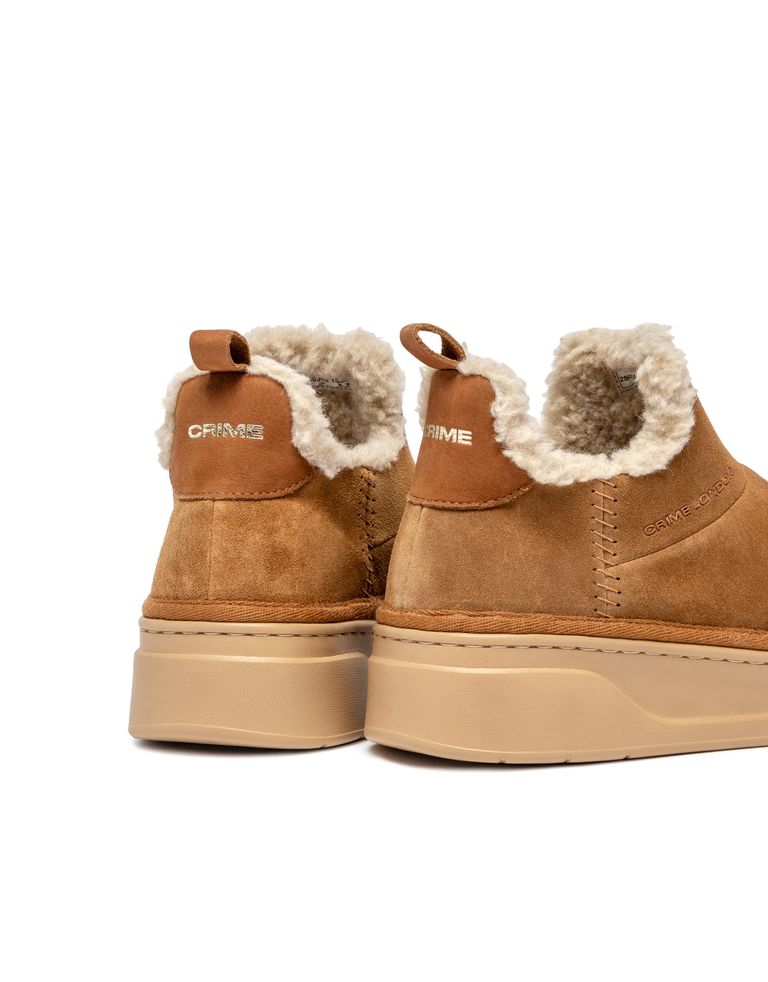 נעלי נשים - Crime London - מגפונים ABBEY - קאמל4