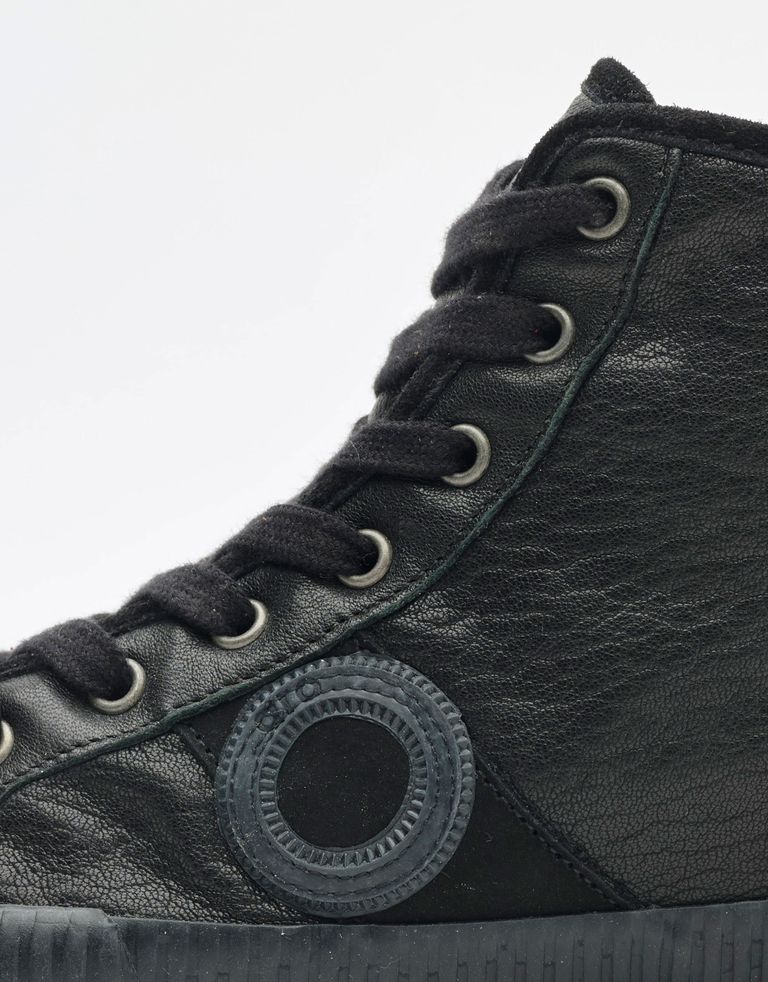 נעלי גברים - Aro - סניקרס גבוהות CHARLIE - שחור4