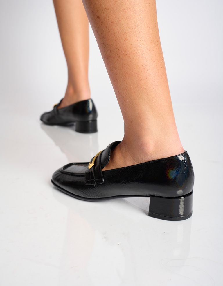 נעלי נשים - Jeffrey Campbell - מוקסינים  BOOK SMART - שחור4