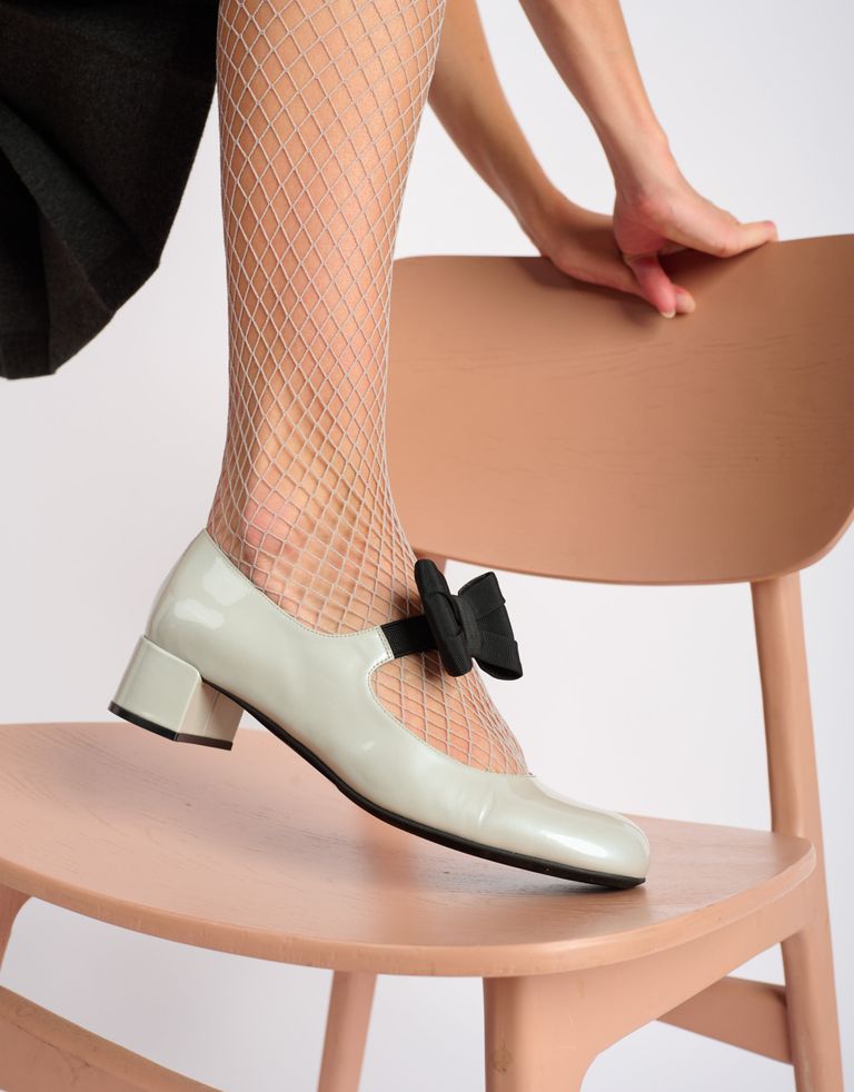 נעלי נשים - Jeffrey Campbell - נעלי בובה CLASSY-B - אפור