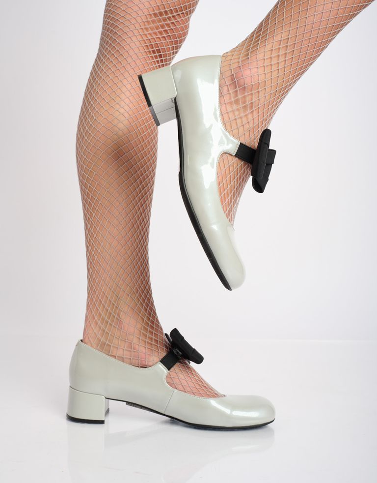 נעלי נשים - Jeffrey Campbell - נעלי בובה CLASSY-B - אפור4