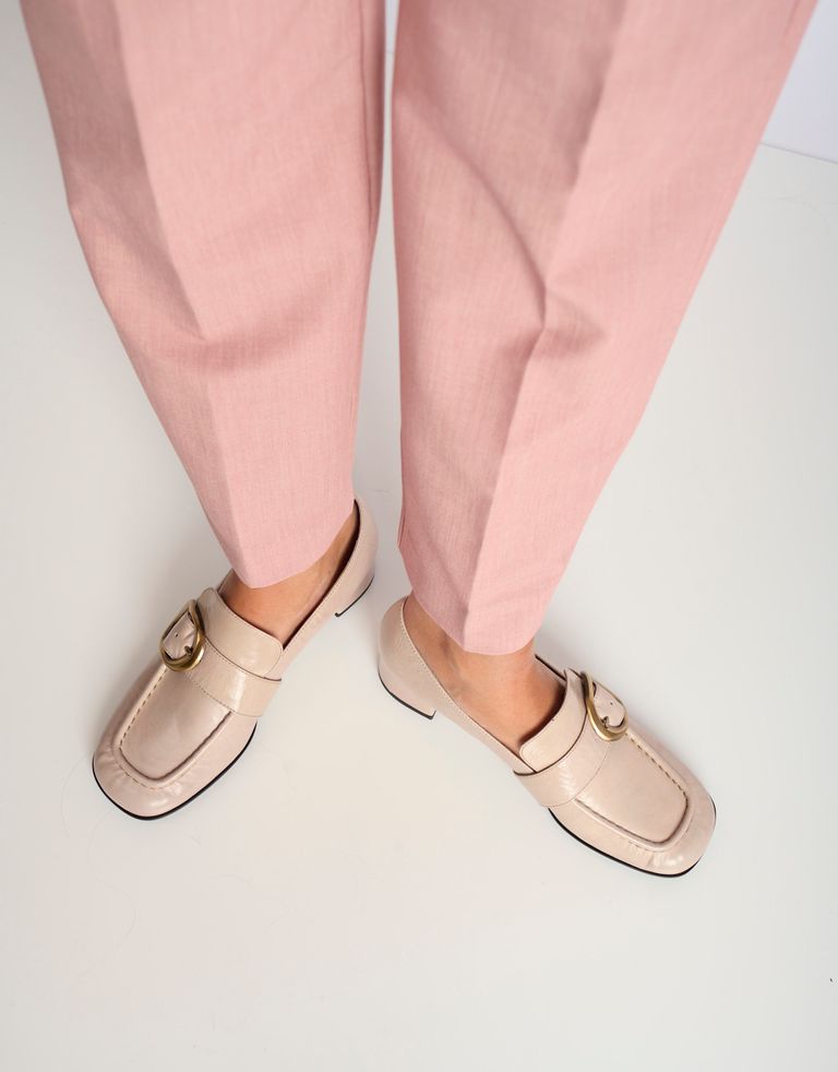 נעלי נשים - Jeffrey Campbell - נעלי מוקסין DOCILE - אפור