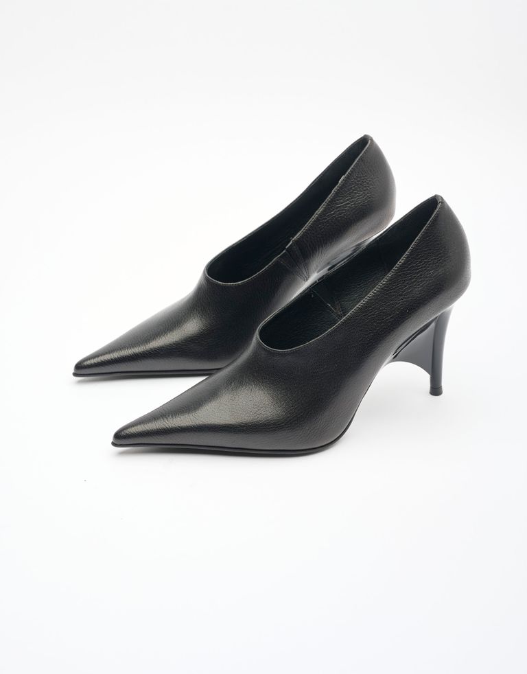 נעלי נשים - Jeffrey Campbell - נעלי עקב INVADER - שחור3