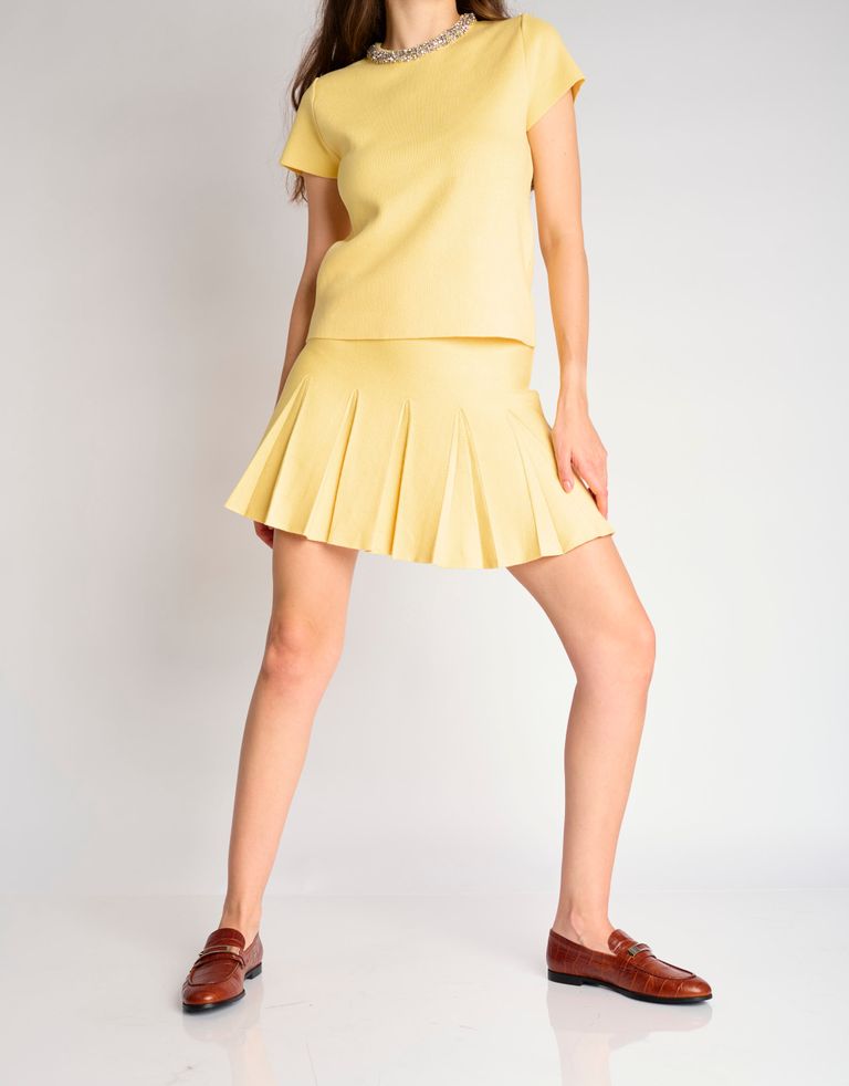 נעלי נשים - Jeffrey Campbell - מוקסינים LOAFED  קרוקו - חום3