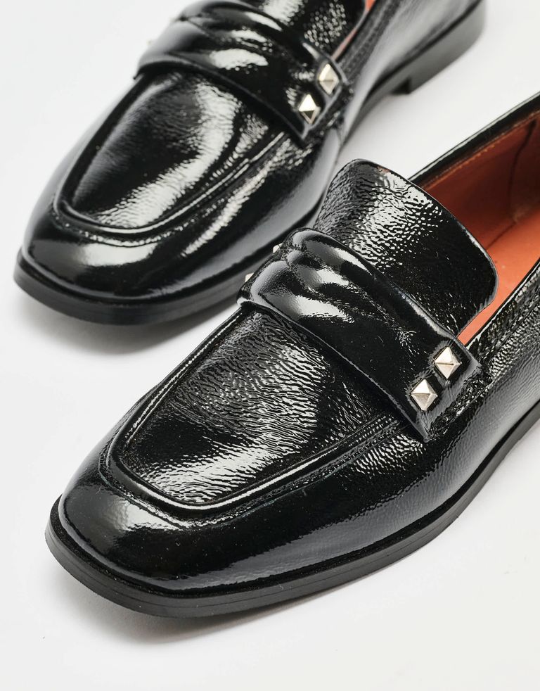 נעלי נשים - Mjus - נעלי מוקסין VOLTERRA - שחור2