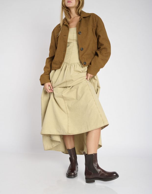 נעלי נשים - Mjus - מגפונים DEKSTER - חום