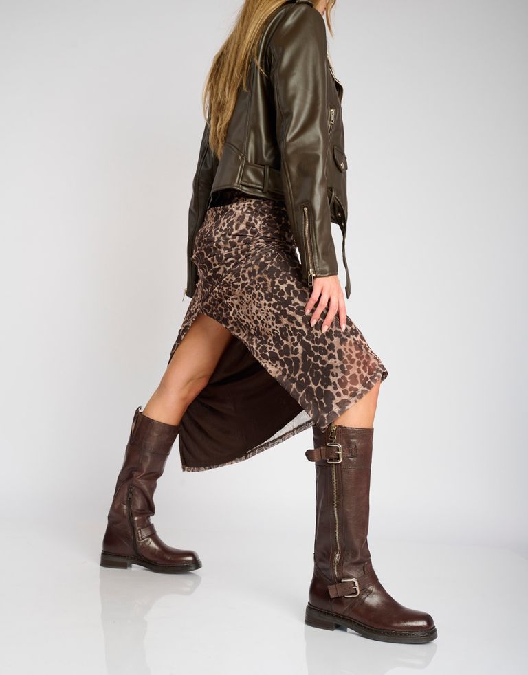 נעלי נשים - Mjus - מגפיים DEKSTER - חום2