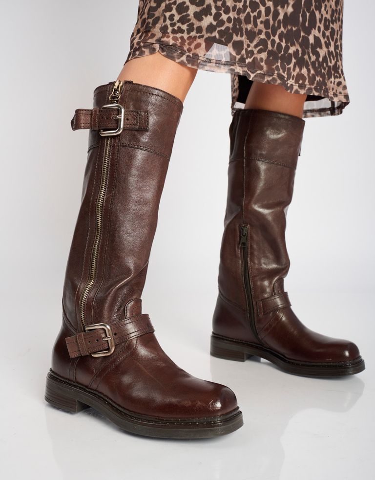 נעלי נשים - Mjus - מגפיים DEKSTER - חום