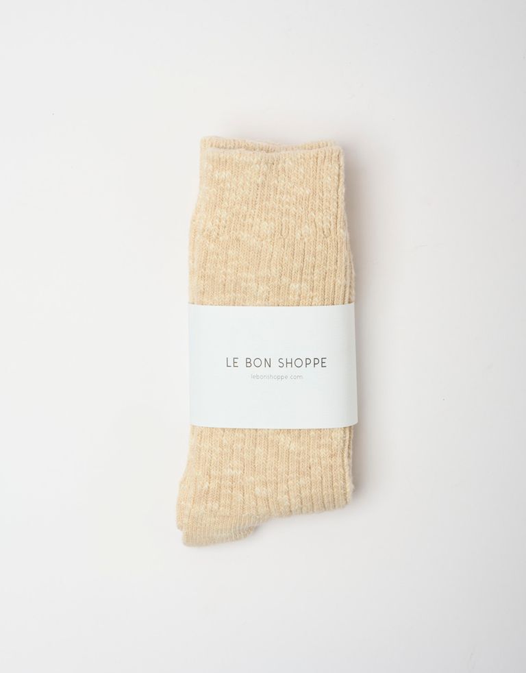 נעלי נשים - Le Bon Shoppe - גרביים COTTAGE - בז'
