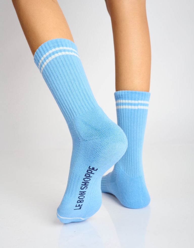 נעלי נשים - Le Bon Shoppe - גרביים BOYFRIEND - תכלת3