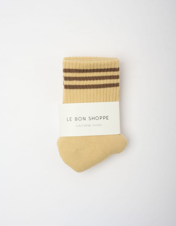נעלי נשים - Le Bon Shoppe - גרביים GIRLFRIEND - חול