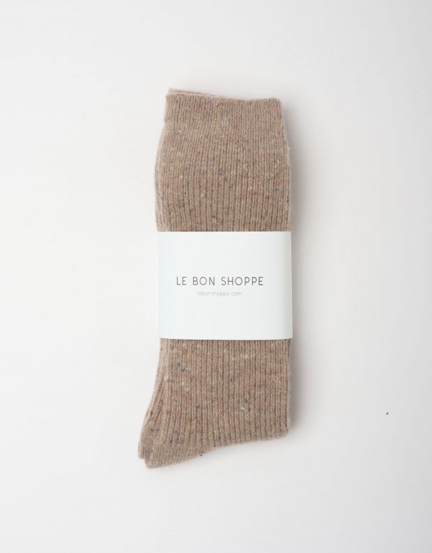 נעלי נשים - Le Bon Shoppe - גרביים SNOW - ורוד