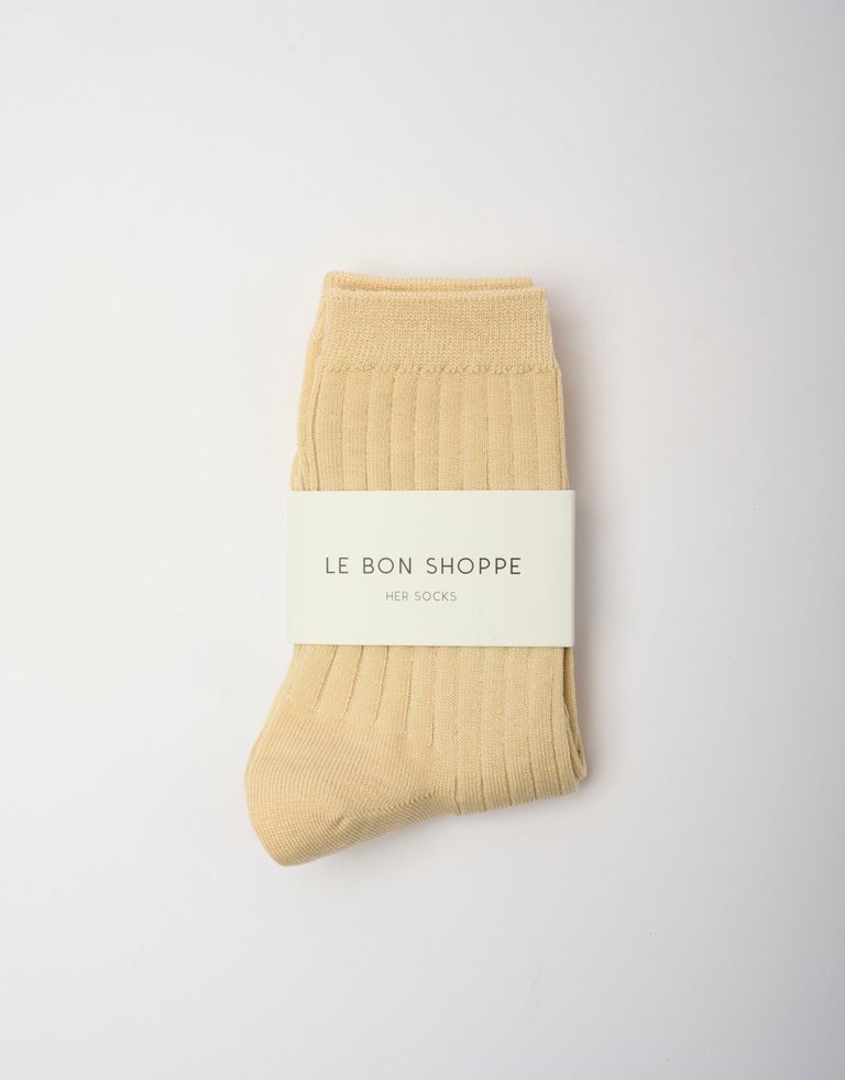 נעלי נשים - Le Bon Shoppe - גרביים HER - בז'