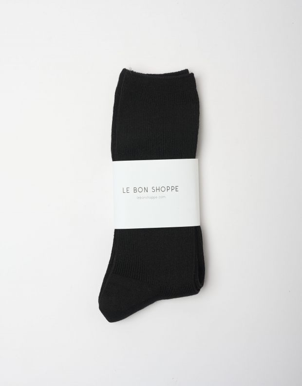 נעלי נשים - Le Bon Shoppe - גרביים TROUSER - שחור