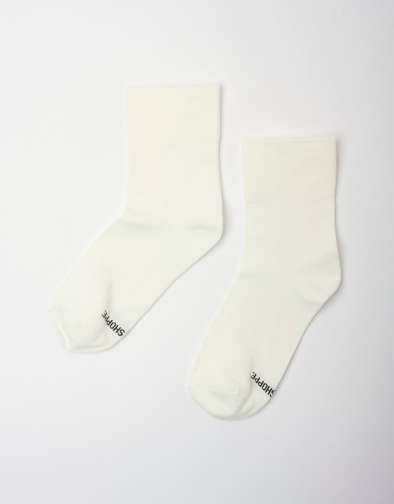 נעלי נשים - Le Bon Shoppe - גרביים SNEAKER - לבן2