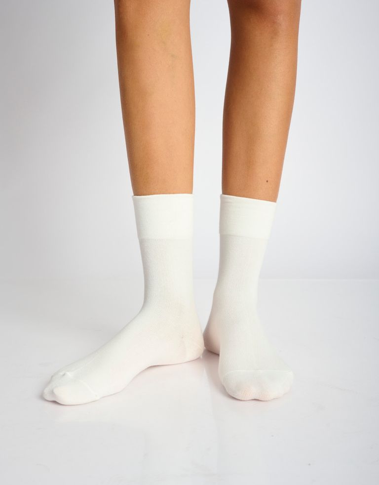 נעלי נשים - Le Bon Shoppe - גרביים SNEAKER - לבן4