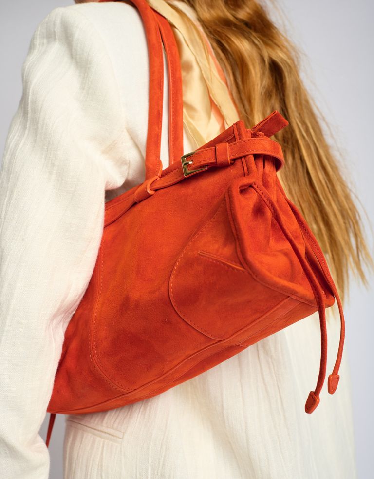 נעלי נשים - Jeffrey Campbell - תיק צד  PESKY - כתום2