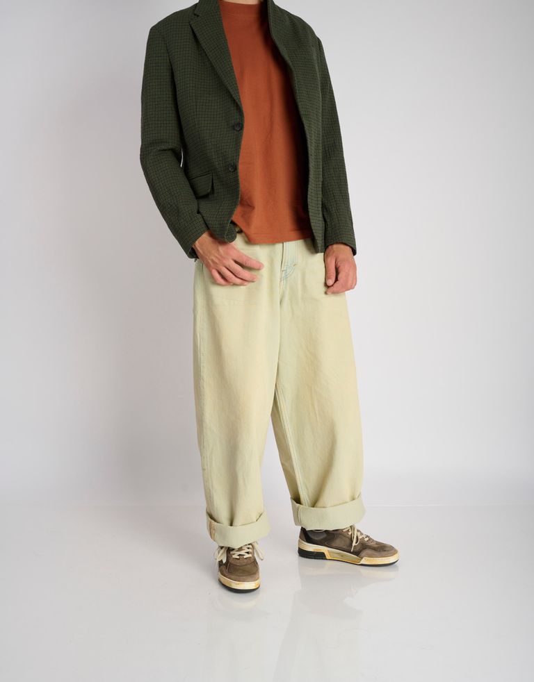 נעלי גברים - A.S. 98 - סניקרס עור BOXIL - אפור חום3