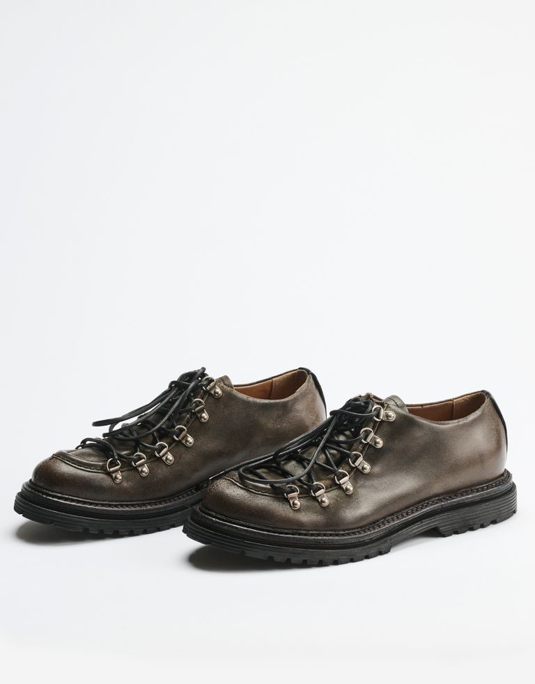 נעלי גברים - A.S. 98 - נעליים עם שרוכים STATIC - אפור3