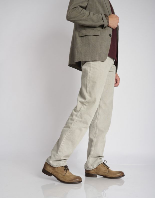 נעלי גברים - A.S. 98 - נעלי נובוק CLASH - חום בהיר