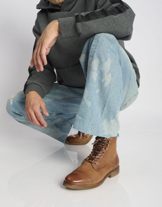 נעלי גברים - A.S. 98 - נעליים גבוהות CARRY - קאמל