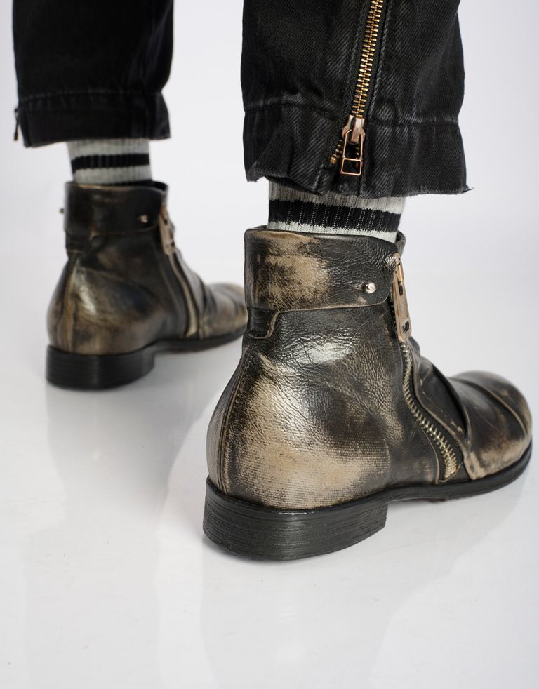 נעלי גברים - A.S. 98 - מגפונים CLASH - שחור מיוחד3