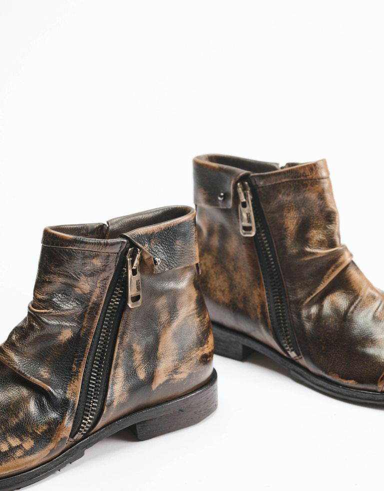 נעלי גברים - A.S. 98 - מגפונים CLASH - חום4