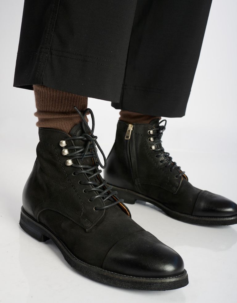 נעלי גברים - A.S. 98 - נעליים גבוהות CARRY - שחור4