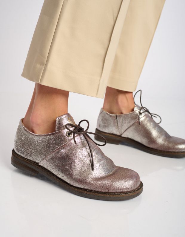 נעלי נשים - A.S. 98 - נעליים מטאליות ALONE - כסף