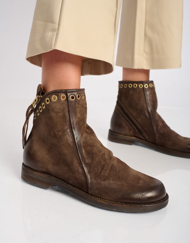 נעלי נשים - A.S. 98 - מגפונים ALONE - חום