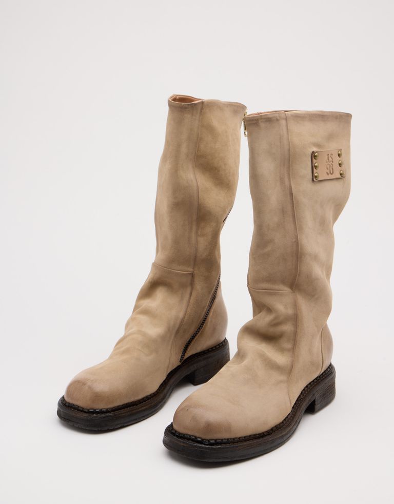 נעלי נשים - A.S. 98 - מגפיים VIRGINE - בז'