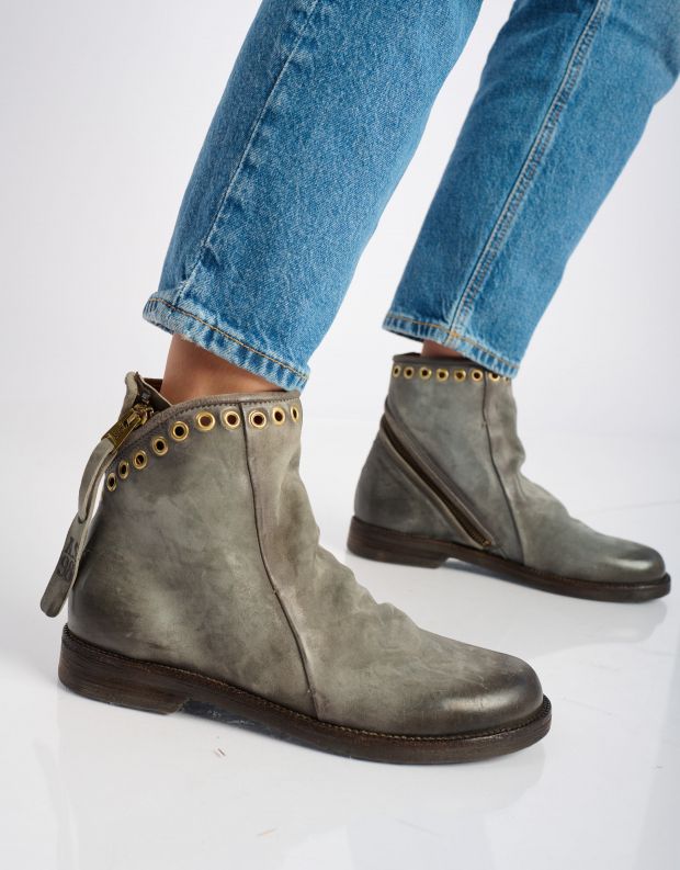 נעלי נשים - A.S. 98 - מגפונים ALONE - אפור