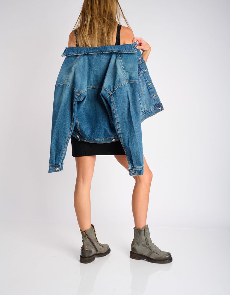 נעלי נשים - A.S. 98 - מגפונים VIRGINE - אפור2